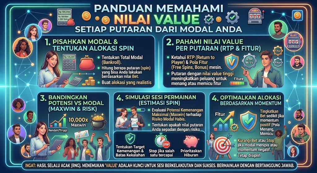 Pentingnya Mengetahui Nilai Value Setiap Putaran dari Modal Anda